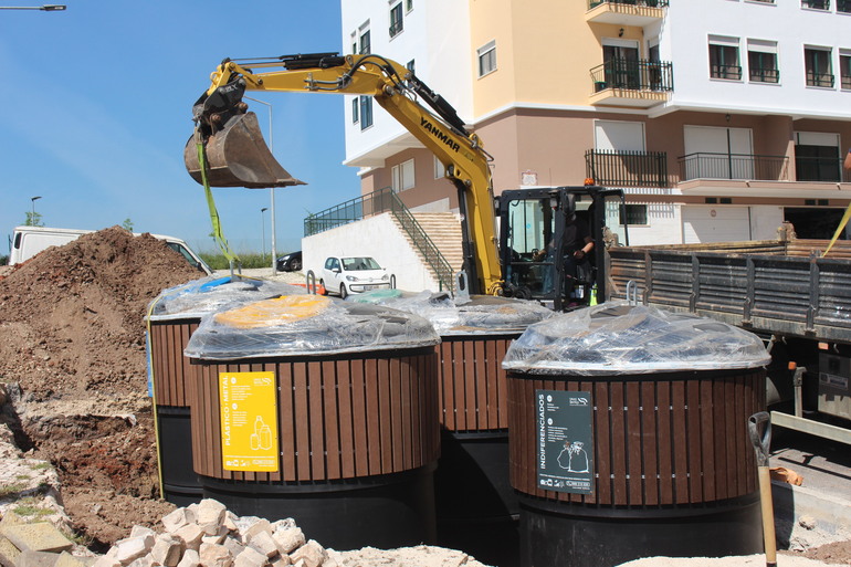 SMAS de Sintra promovem instalação de equipamentos de recolha de resíduos no valor de 200 mil euros