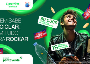 App Acerta e Recicla vai dar bilhetes para o Rock in Rio e ainda 30 mil euros em vales de supermercado
