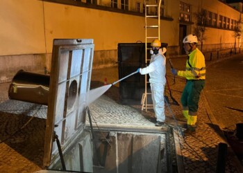 Setúbal reforça lavagem de contentores de resíduos durante o verão