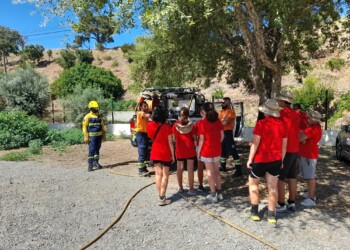 56 jovens vigiaram a área florestal de Loulé