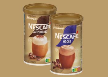 Nescafé apresenta os seus primeiros frascos de cartão para diminuir uso de plástico