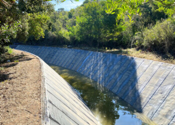 Canal de rega do Mira está a ser reabilitado num investimento 4,1 milhões de euros