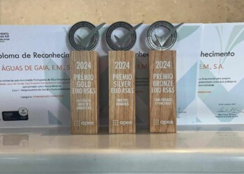 Águas de Gaia tem três projetos distinguidos pela APEE