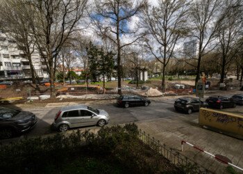 Jardim no Porto está a ser transformado em zona de retenção de água