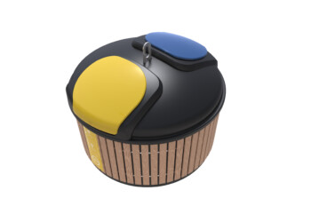 Lasso SEMI DUO: dois fluxos de resíduos num só contentor