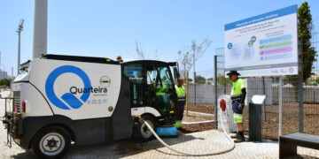 Piscinas Municipais de Quarteira inauguram sistema de reaproveitamento de água