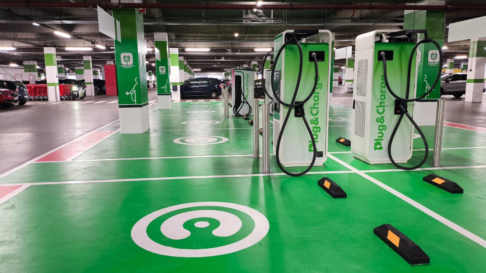 Continente Plug & Charge terá até ao final do ano 1.000 pontos de carregamento em mais de 200 lojas