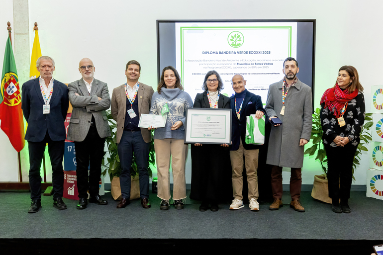 Torres Vedras conquista Bandeira Verde ECOXXI 2025