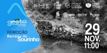 GEOTA e APA removem açude no Rio Alviela