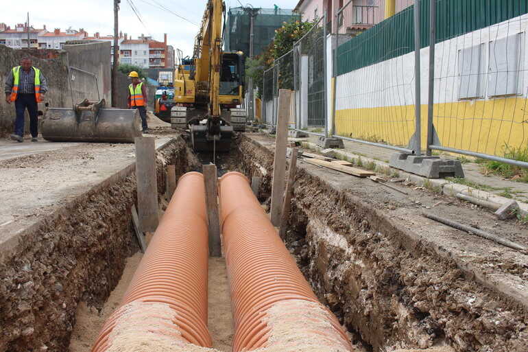 SMAS de Sintra concluiuram remodelação das redes de saneamento no Bairro da Xetaria