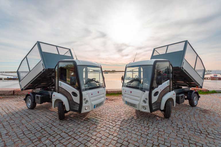 Município de Vila Franca de Xira reforça frota de recolha de resíduos com duas viaturas elétricas