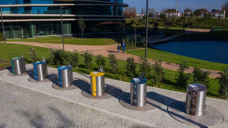 Contentores enterrados Lasso: Inovação na recolha de resíduos urbanos