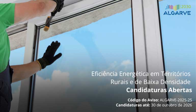 Algarve 2030 abre candidaturas a concurso de eficiência energética em edifícios públicos